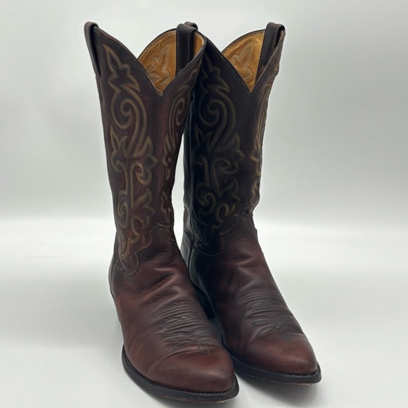 Justin Boots Other - Justin Mens Dark Brown Western Boots